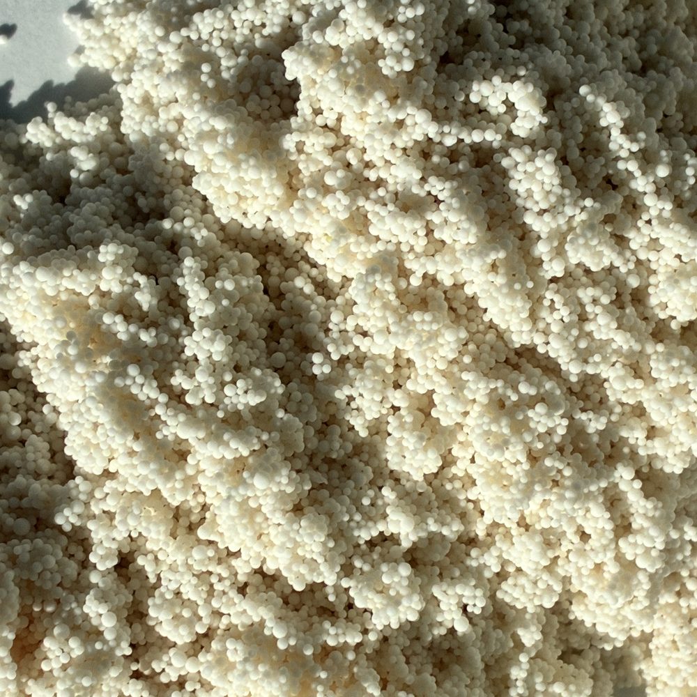 Close-up of NAC scale-prevention media beads